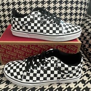Vans Seldan Sneakers Checkerboard Black/White- Size 11